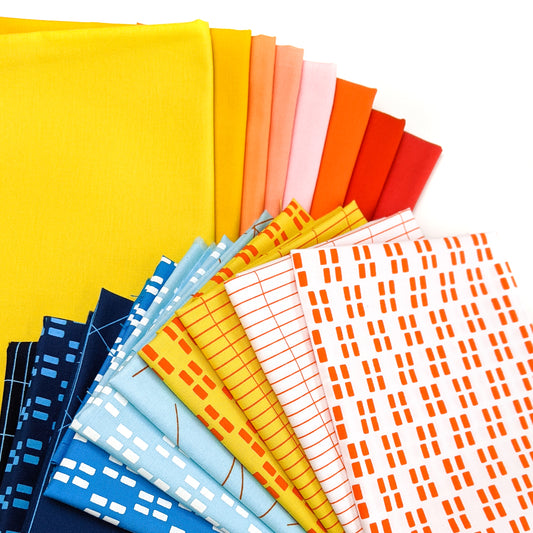Summer 21 Fabric Bundle: How to pair with solid bundles
