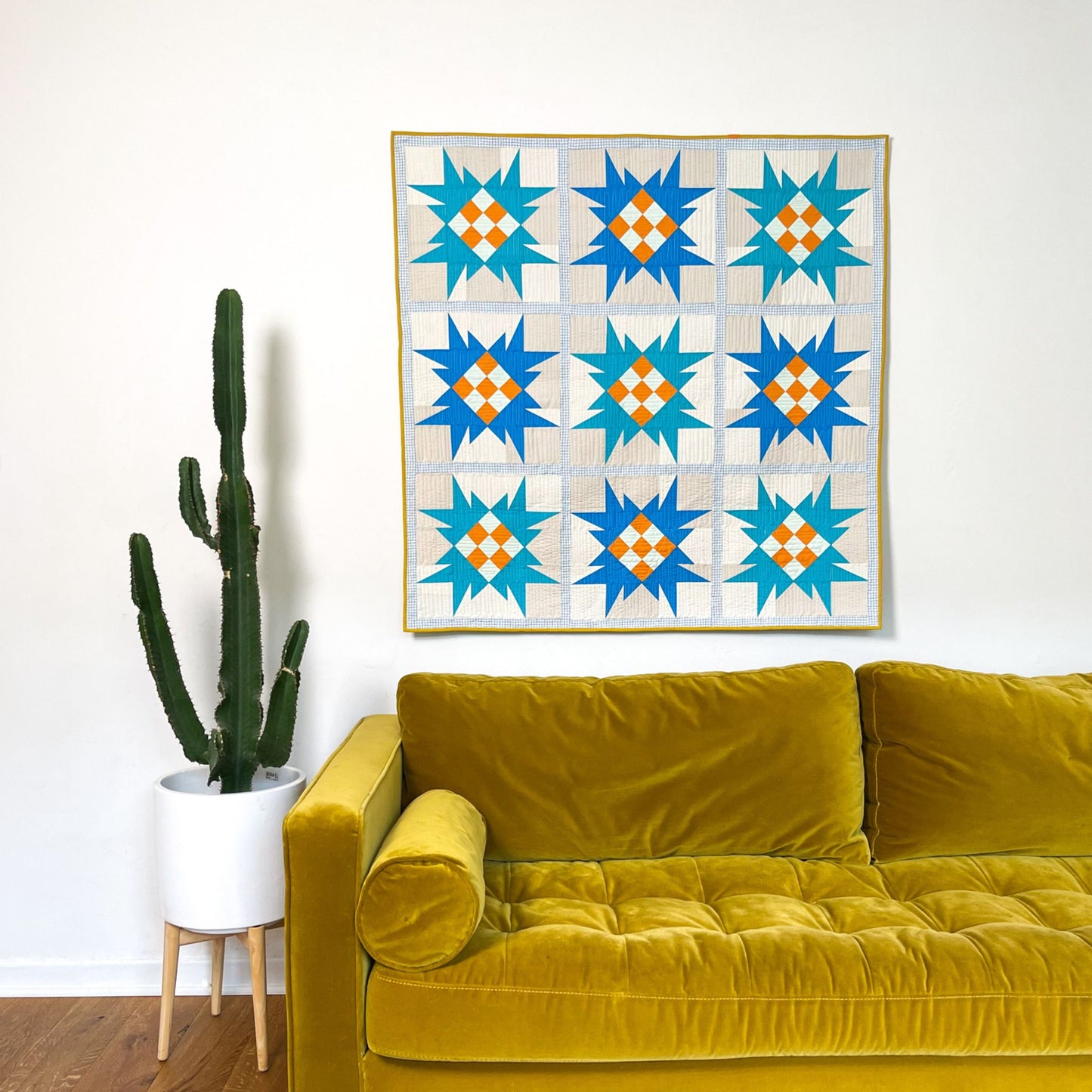 Ziggy Star Quilt Pattern - Printed