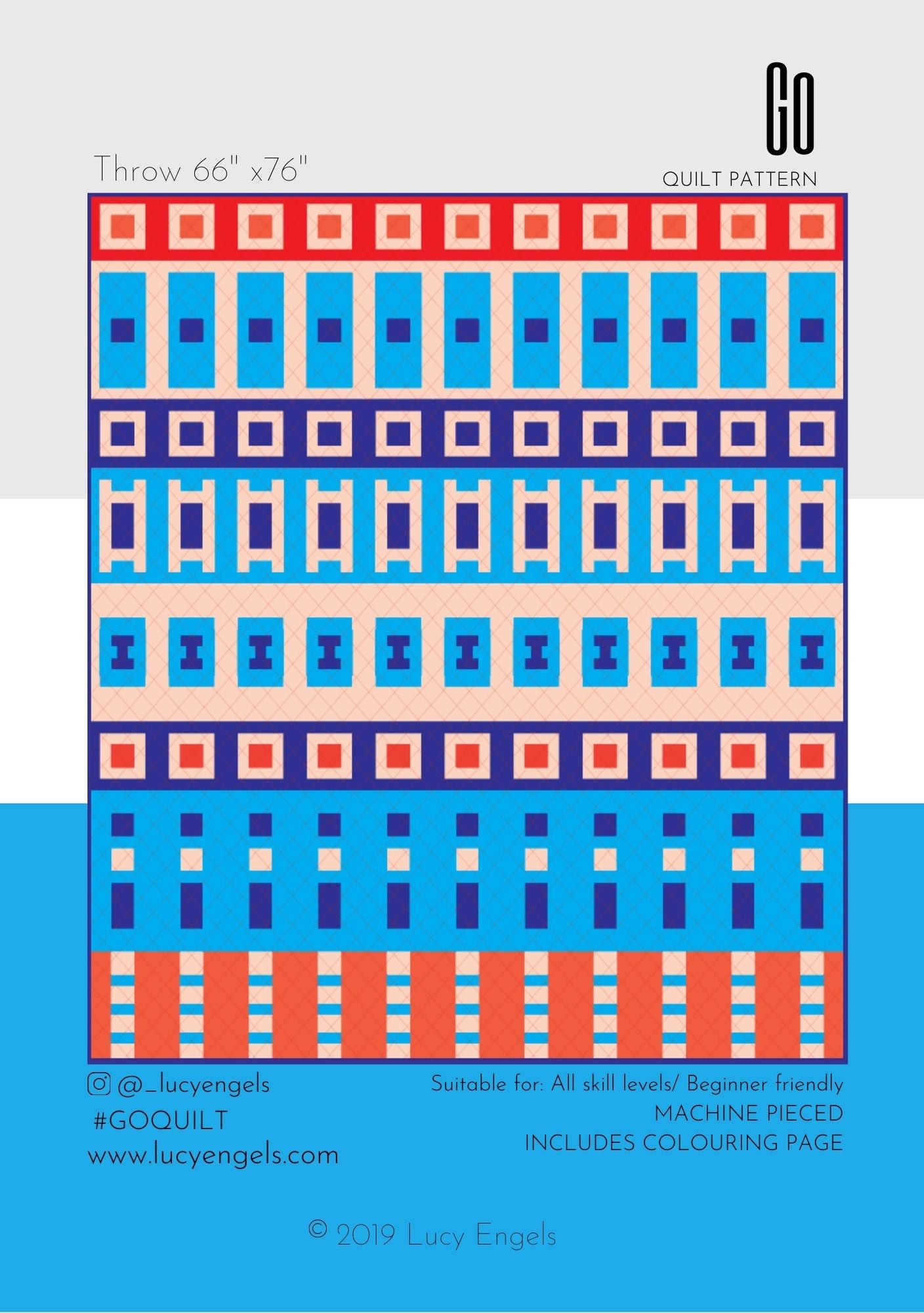 Go Quilt - Paper Pattern