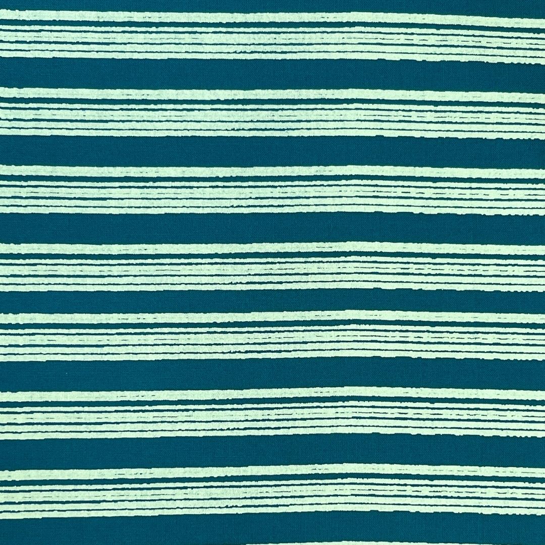 Stripes - Pale green on Glacier