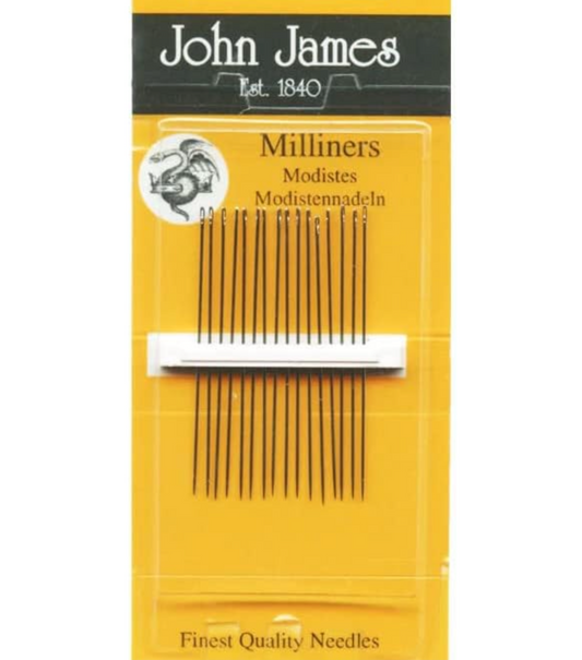 John James Milliners needles Size 10 - 16 pack