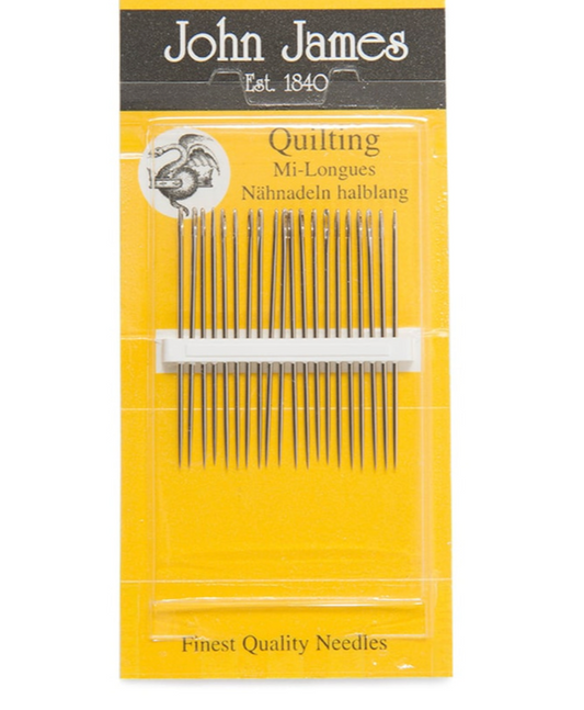 John James quilting needles Size 5 - 20 pack