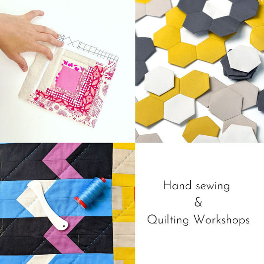 Hand Work Series - EPP, Manx Log Cabin & Hand Quilting (April / May Tuesday Evening)
