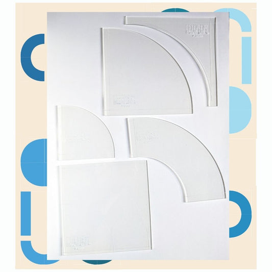 Custom Jumbo Paperclip 7" DDP Acrylic Template Set