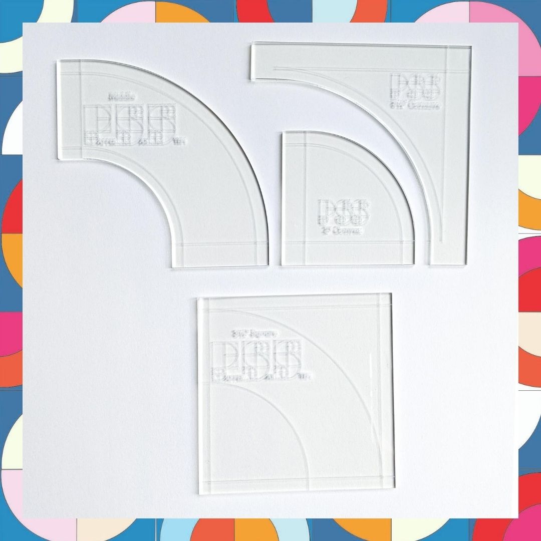 Sonia Paper Pattern & 3.5" DDP Acrylic Template Set